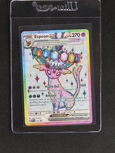 2023 Pokémon Scarlet & Violet Promo #175 Espeon ex — front