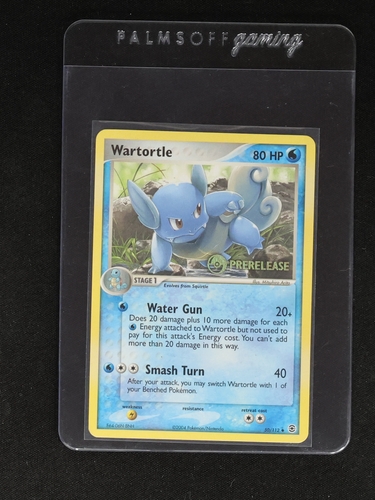 2004 Pokémon EX FireRed & LeafGreen #50 Wartortle — front