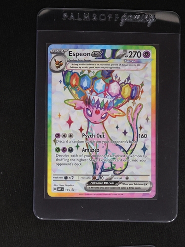 2022 Pokémon SV Scarlet & Violet Promo #175 Espeon ex — front