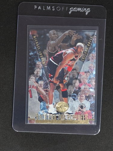 1995-96 Upper Deck SP Championship #121 Michael Jordan Race For The Playoffs — front