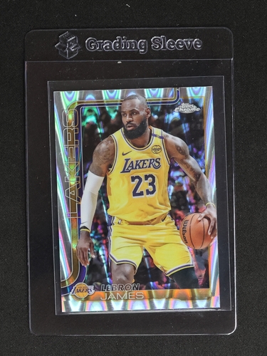 2025-26 Topps Chrome #127 LeBron James — front