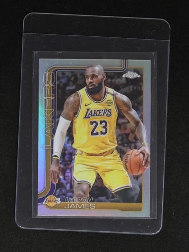 2025-26 Topps Chrome #127 LeBron James — front