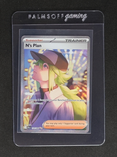 2023 Pokémon TCG S&V Black Bolt #170 N's Plan — front