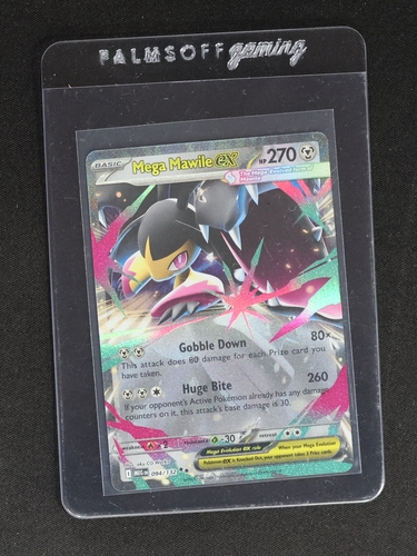 2025 Pokémon Mega Evolution #094 Mega Mawile EX — front