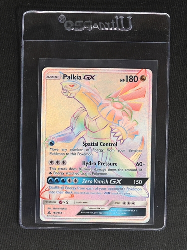 2018 Pokémon SM Ultra Prism #165/156 Palkia GX — front