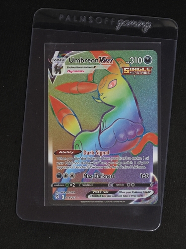 2021 Pokémon #214 Umbreon VMAX — front