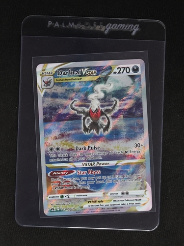 2023 Pokemon Crown Zenith #GG50 Darkrai VSTAR — front
