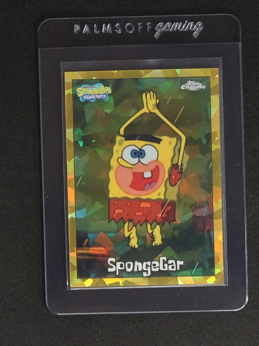 2025 Topps Chrome SpongeBob #43 SpongeGar — front