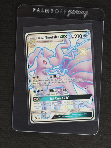 2017 Pokémon TCG Hidden Fates #SV53 Alolan Ninetales GX — front