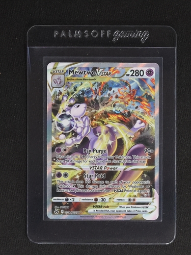 2023 Pokémon Crown Zenith #GG44 Mewtwo VSTAR — front