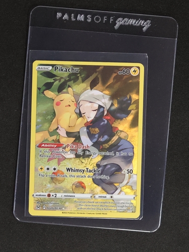 2022 Pokémon Lost Origin Trainer Gallery #TG05 Pikachu — front