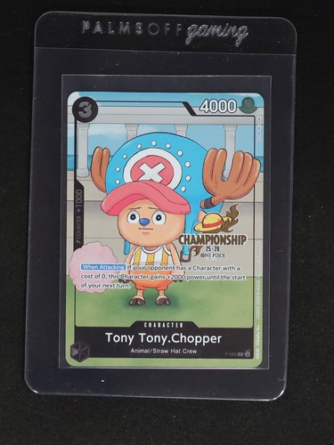 2025 One Piece EN CS 25 Event Pack Championship #P-065 Tony Tony Chopper — front