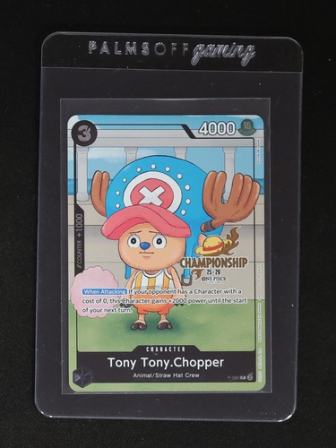 2025 One Piece EN CS 25 Event Pack Championship #P-065 Tony Tony Chopper — front