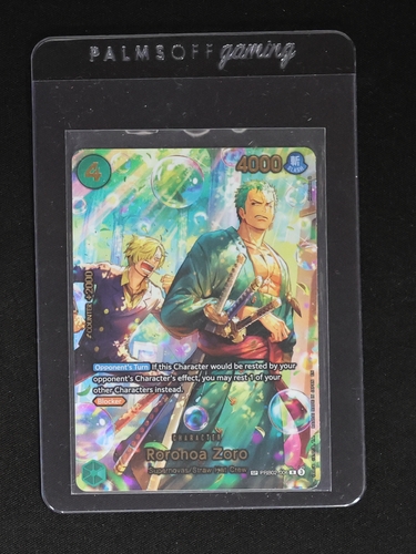 2023 One Piece Card Game PRB02-006 Roronoa Zoro SP The Azure Sea's Seven — front