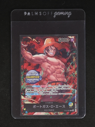 One Piece Card Game 2023 ST13-002 Portgas D. Ace — front