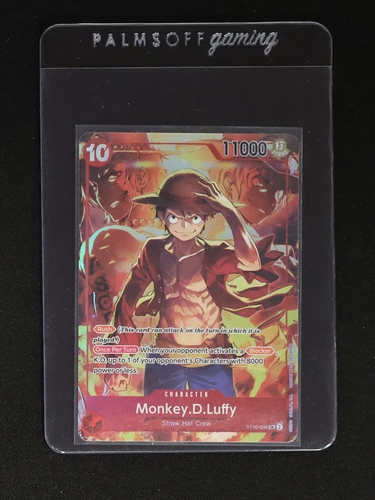 2024 One Piece Monkey D. Luffy ST10-006 — front