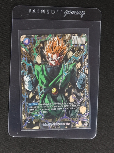 Dragon Ball Fusion World FB03-039 Son Gohan : Adolescence (Alternate Art) — front
