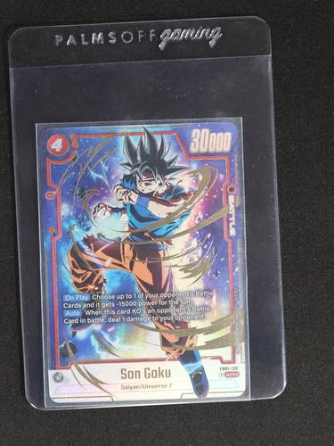 Dragon Ball Super Fusion World FB01-139 Son Goku — front