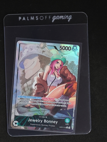 2024 One Piece TCG OP07-019 Jewelry Bonney 500 Years in the Future — front