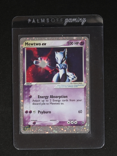2003 Pokémon EX Ruby and Sapphire #101 Mewtwo ex — front