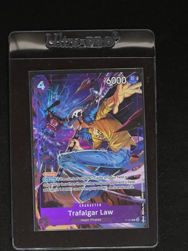 One Piece TCG #P-093 Trafalgar Law — front