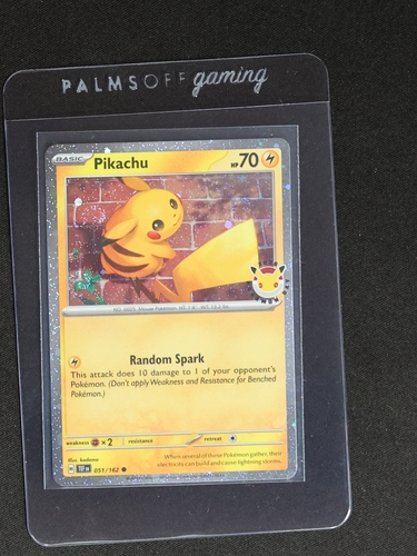 2026 Pokemon Day #051 Pikachu — front