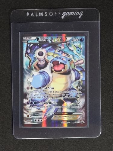 2016 Pokémon TCG XY122 Blastoise EX — front