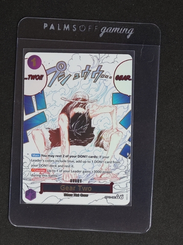 One Piece Card Game OP11-080 Gear Two Alternate Art — front