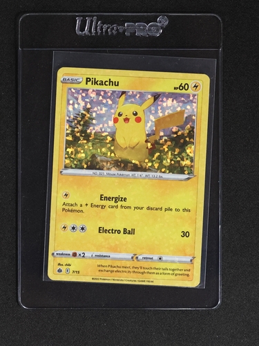 2021 Pokémon SWSH07: Evolving Skies #49 Pikachu — front