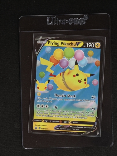 2021 Pokémon Celebrations #006 Flying Pikachu V — front