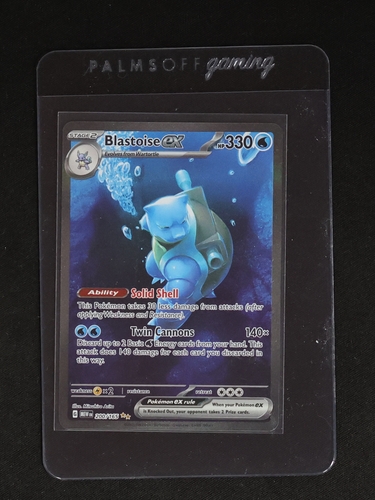 2023 Pokémon TCG Scarlet & Violet #200 Blastoise EX — front