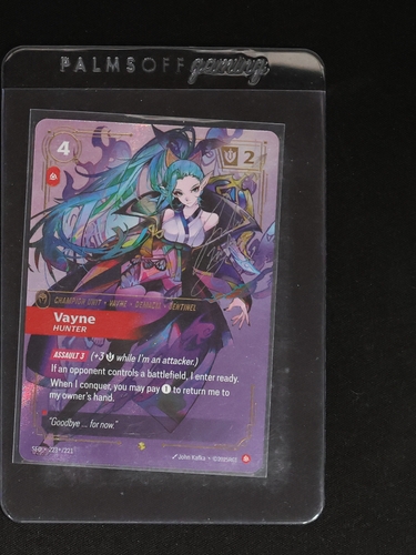 2025 Riot Games League of Legends #223 Vayne Hunter Spiritforged — front