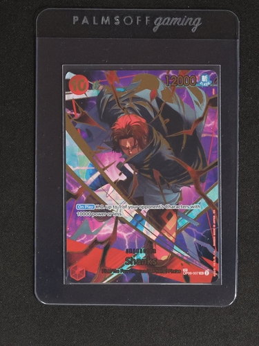 One Piece TCG PRB-02 Shanks SP OP06-007 — front