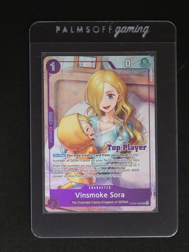 2025 One Piece Card Game OP06-063 Vinsmoke Sora — front