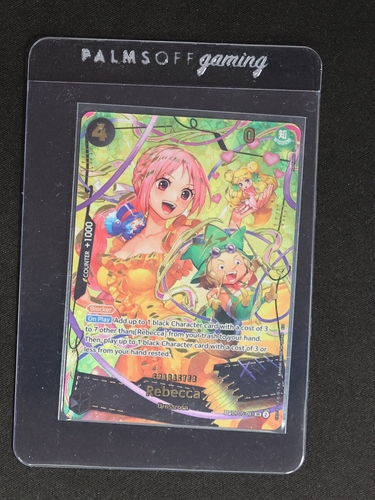 One Piece Card Game OP05-091 Rebecca — front