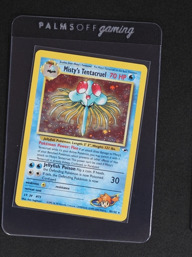 2000 Pokémon Gym Heroes #10 Misty's Tentacruel — front