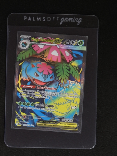 2015 Pokémon XY Evolutions #155 Mega Venusaur EX — front