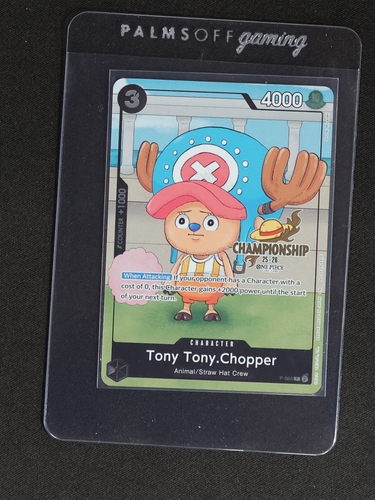 2025 One Piece Card Game CS 25-26 Event Pack Championship #P-065 Tony Tony Chopper — front