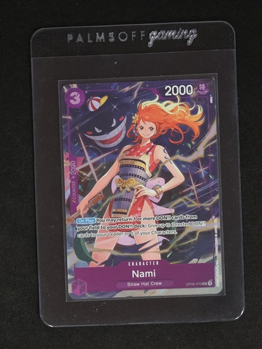 One Piece TCG OP09-070 Nami Premium Best Selection Vol 4 — front