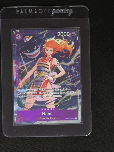 One Piece TCG OP09-070 Nami Gengar Promo — front