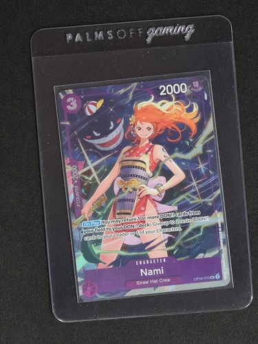 One Piece TCG OP09-070 Nami Premium Best Selection Vol 4 — front
