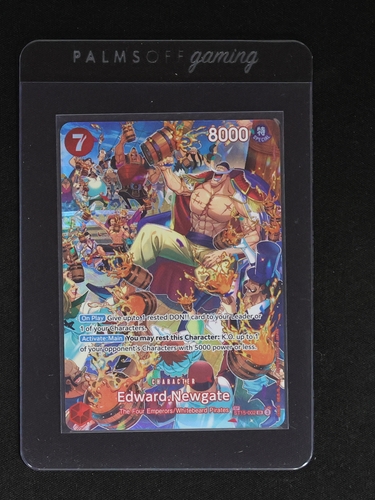 One Piece TCG ST15-002 Edward Newgate SP Royal Blood Foil — front