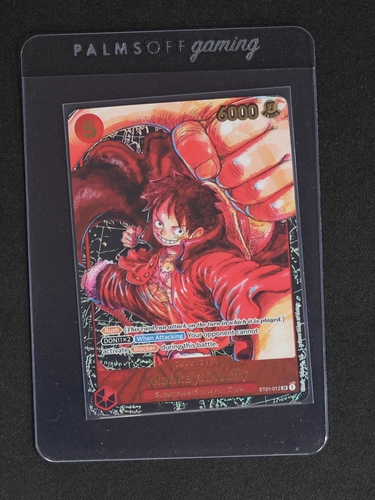 One Piece Card Game ST01-012 Monkey D. Luffy SR Awakening of the New Era — front