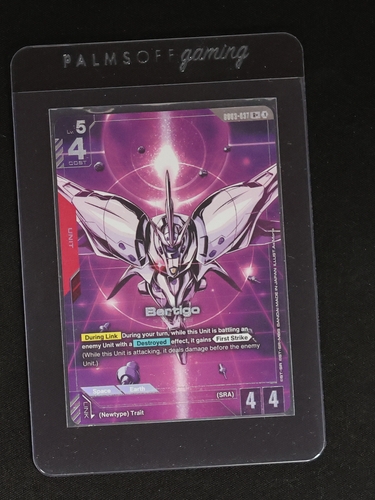 Bandai Gundam Card Game Steel Requiem GD03-037 Bertigo R+ — front