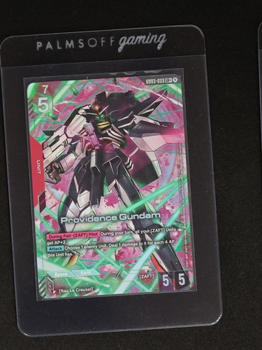 2023 Bandai Gundam Card Game GD03-033 Providence Gundam — front
