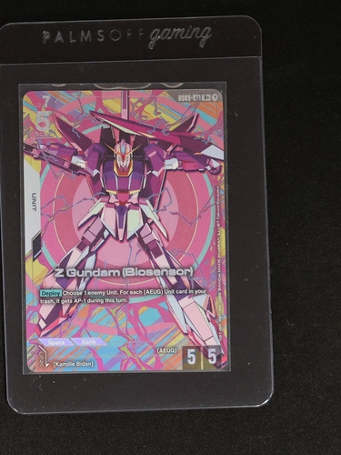Gundam TCG Steel Requiem GD03-071 Z Gundam (Biosensor) R+ — front