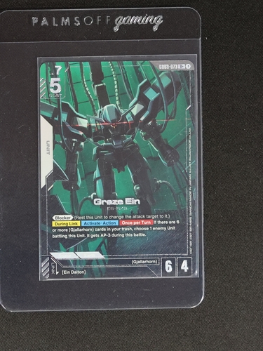 Gundam Card Game GD03-073 Graze Ein R+ Ein Dalton — front