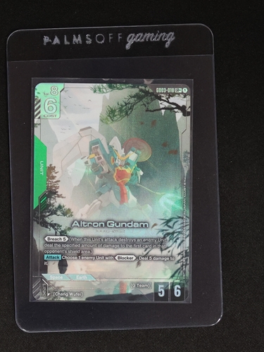 Gundam Card Game GD03-018 Altron Gundam LR+ Steel Requiem — front