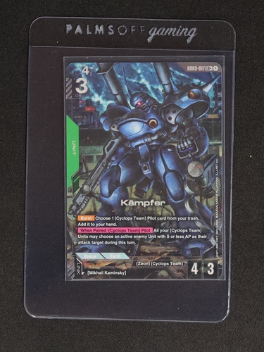 2023 Gundam Card Game GD03-017 Kampfer — front