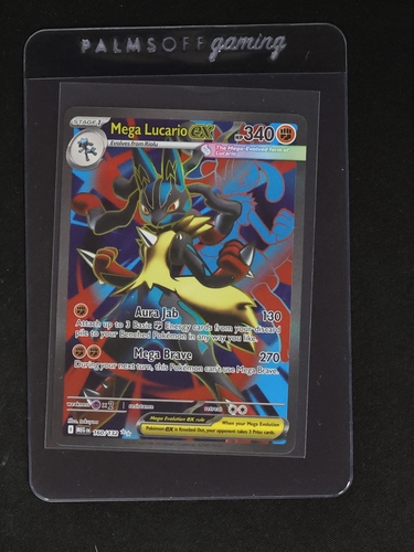 2025 Pokémon TCG Mega Lucario EX #160/132 — front